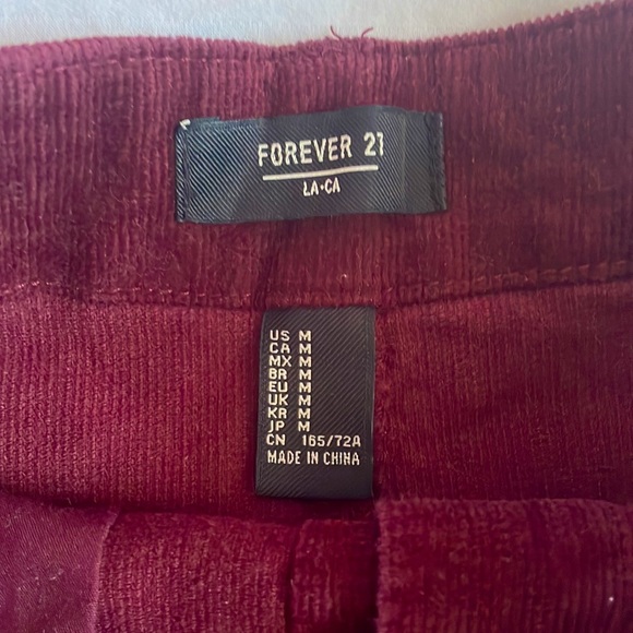 corduroy mini skirt - Picture 3 of 3